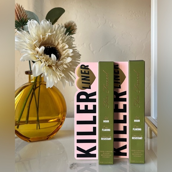 Bundle Too Faced Killer Liner 36-Hour Waterproof Eyeliner KILLER CAMO Full Size - Picture 3 of 7